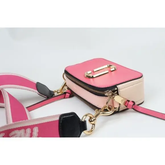 Marc Jacobs Snapshot Colorblock Saffiano Leather Small Camera Crossbody Bag